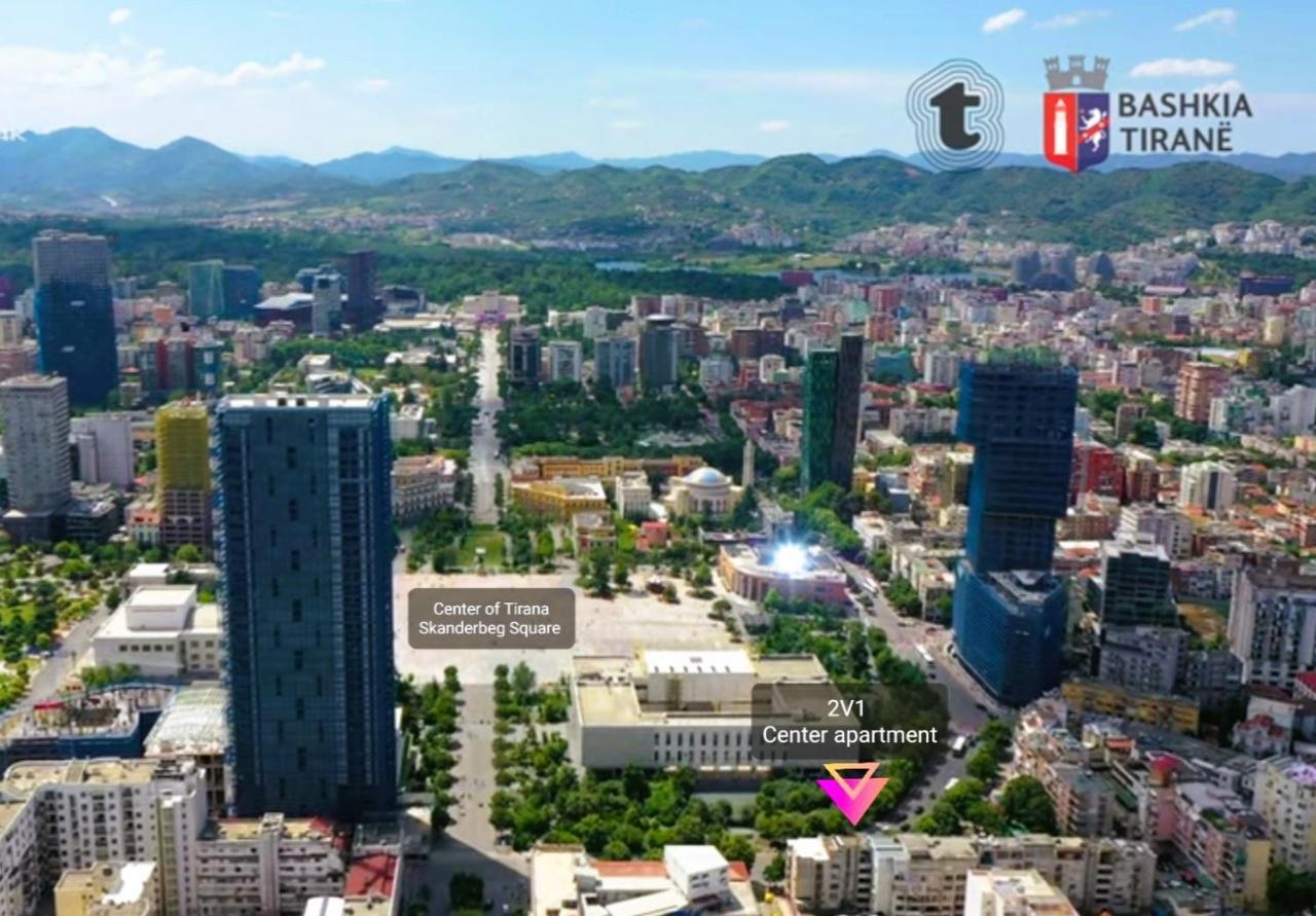 2V1 - Center Apartment 1 Tirana Esterno foto